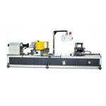 Two Heads 7.5kw Paper Pipe Machine Double Sides Glue Digital Control for sale