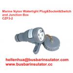 marine nylon watertight socket CZF3-2 marine socket and switch for sale