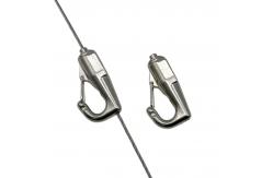 China High Quality Simple Cable Grip Suspended Lighting Gripper Cable Hook For Wire supplier