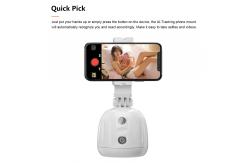 China AI Powered Auto Tracking Phone Mount For Vlogging , Streaming And Video Calls supplier