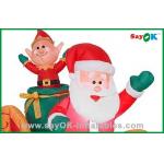 Inflatable Christmas Decoration For Advertisement Large Santa Claus