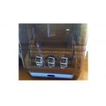 Brown / Blue Hand Paper Dispenser With Lock High Capacity Convenient