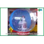 Giant Christmas Ball Inflatable Christmas Decoration Oxford Cloth for sale