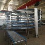                  Spiral Cooling Conveyor Spiral Convyor Tower of Cooling Baked Pizza Bread Cookies              for sale