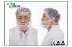 China Disposable 10gsm Single Elastic Nonwoven Beard Cover supplier