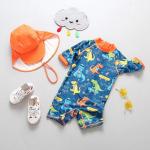 Gradual Blue Boys Swimwear Sets Split Lively Outdoor Children'S Swimsuit  SPF50+ for sale