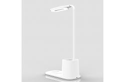 China Practical Portable 180Lm Desk Lamp Wireless Charger With Pen Holder supplier