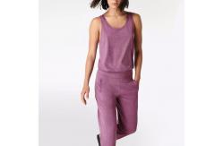 China Athletic Womens Loungewear Set Womens Workout Jumpsuit With Side Pockets supplier