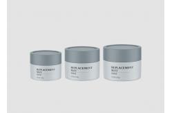 China 100g 150g 200g Double Wall Refillable Empty Plastic Jars With Lids supplier