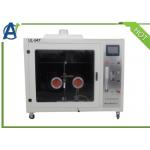 ISO 1210 Horizontal Vertical Flame Test Machine For Polymeric Material IEC 60707 for sale