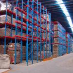 Warehouse Heavy Duty Steel Racking Selective Pallet Mezzanine Flooring Racking Systems