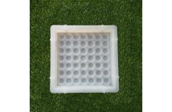China Precast Paver Maker Mold , Silicone Plastic Moulds For Interlocking Tiles supplier