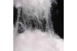 China A1 White Flame Retardant Regenerated Polyester Staple Fiber For Mattress supplier