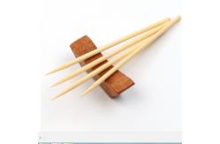 China Disposable Eco Friendly Bamboo Skewers Fruit Sticks Heat Resistant supplier