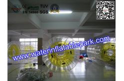China Popular Inflatable Roller Ball With Water Games , Inflatable Fun Roller supplier