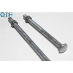 Hexagon Cup Head Bolt Long Square Neck Gal With ISO4032 HDG Finish for sale