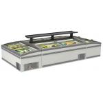 Static Cooling Sliding Door Deep Freezer Sliding Door Chest Freezer for sale