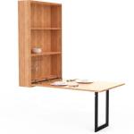 Wall Mounted Solid Wood Bamboo Storage Cabinet Kitchen Collapsible for Cutlery for sale