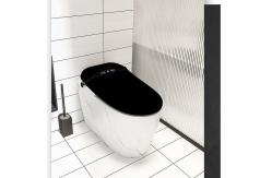 China 3L 6L Floor Mounted Smart Toilet Remote Control Siphonic Flushing supplier