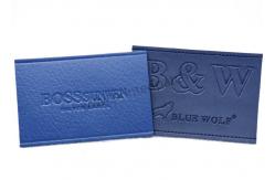China Debossed Leather Jean Patches supplier