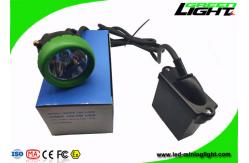 China 10000lux Mining Cap Lights High Brightness 216lum Li - Ion Battery Pack Light Weight supplier