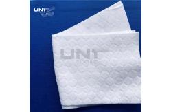 China Absorbent Polyester Spunlace Nonwoven Fabric Disposable Diamond Pattern supplier