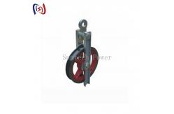 China High Speed Turning Block Single Steel Sheave Conductor Stringing Blocks supplier