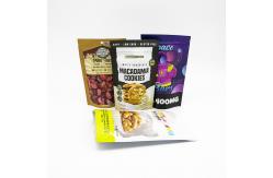 China Custom Stand Up Zipper Pouch For Nut Food Supporting Open Window supplier