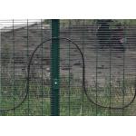 0.9m tall Powder Coating Anti Climb Prison Fence With Steel Clips for sale