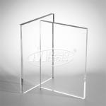 Transparent Plexiglass Flame Retardant Acrylic Sheet For Building Material for sale