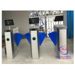 SUS304 Flap Barrier Gate Face Fingerprint Code Recognition For Fitness Center for sale
