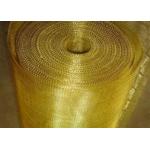 China Woven Brass Wire Mesh , Brass Fly Screen Mesh For Printing Unique Design for sale
