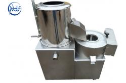 China Automatic Potato Peeling Machine Potato Washing Cutting And Peeling Machine supplier