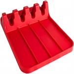 Nonpourus Heat Resistant Utensil Rest , Silicone Utensil Holder for sale