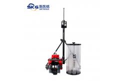 China LCD Remote Control Badminton Training Machine With 180 Degree Serve supplier