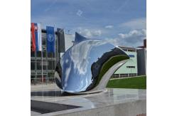China 4 Meters High Mirror Polished Stainless Steel Polishing Sculpture A Pulsing Heart supplier