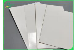China 350gsm White PE Coating Card Board Tear Resistant Virgin Pulp supplier