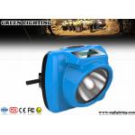 IP68 ATEX Rechargeable Led Hard Hat Light With OLED Screen 6.2Ah Battery for sale