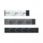 Type A Universal 3 Outlet Power Strip track socket With 6 Feet Cord 110-240V for sale