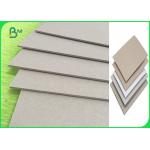 3.1mm 3.5mm 4mm Strawboard Paper / Carton Gris Laminated Grey Board Paper Roll for sale