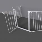 Adjustable Metal Foldable Baby Playpen Multifunctional Childproof for sale