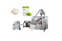 China 1% Accuracy Zipper Bag Packing Machine Milk Powder Coffee Powder supplier