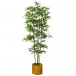 Bamboo Artificial Potted Floor Plants For Shopping Mall Green Wall Decoration for sale