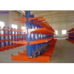 Single Double Side Structural Cantilever Rack Pipe Lumber Material Warehouse Storage for sale