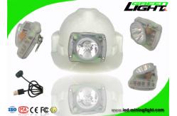 China PC Beam Miners Helmet Light 13000lux Brightness Anti Explosive With USB Charging supplier