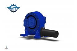 China VE9 Single Trackers Vertical Solar Slewing Drive With 8kNm Holding Torque supplier