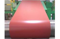 China 1000mm Width Prepainted Steel Coil Matt PPGI colour coated coils supplier