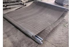 China 65mn Hight Carbon Vibrating Woven Screen Mesh For Mining And Crusher supplier