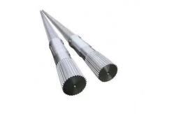 China Customizable Length Involute Inner Spline Twin Screw Extruder Shaft for Extrusion supplier