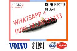 China Common Rail Fuel Injector BEBE4C00001 BEBE4C00101 8113941 for D12 TRUCK supplier
